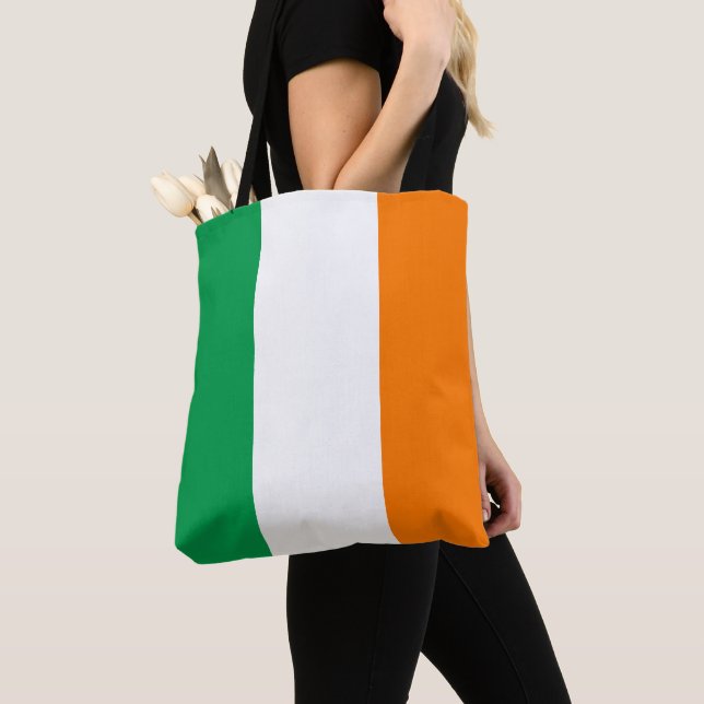Bandeira do Shoulder Tote Bag da Irlanda (Close Up)