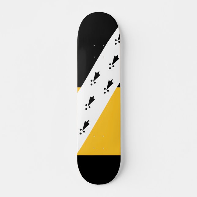 Bandeira do Skateboard de Norfolk (Frente)