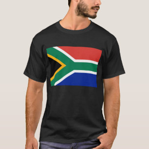 Bandeira Do T-Shirt Da África Do Sul
