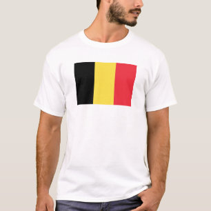 Bandeira do t-shirt de Bélgica