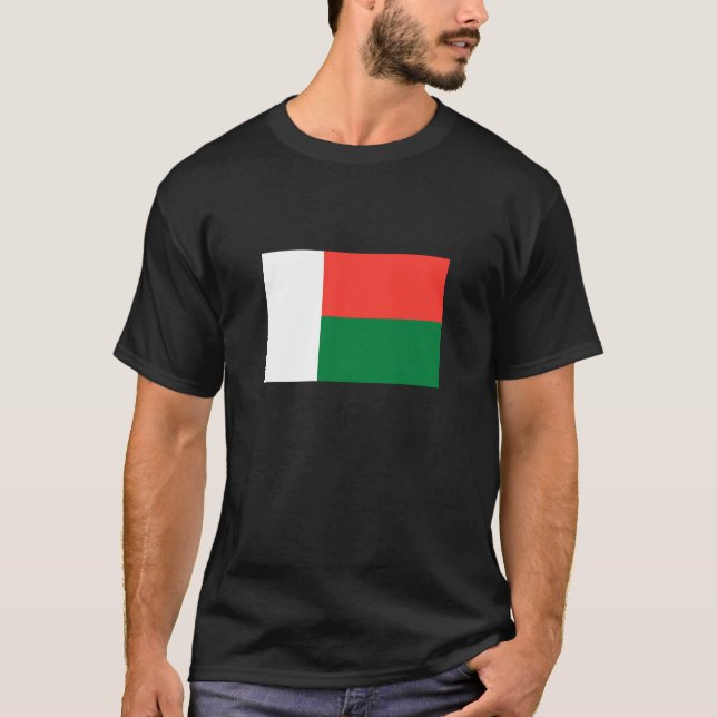 Bandeira do T-Shirt de Madagáscar (Frente)