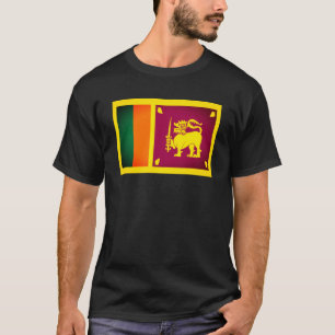 Bandeira do T-Shirt do Sri Lanka