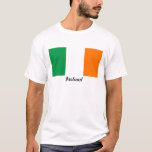 Bandeira do t-shirt dos homens de Ireland<br><div class="desc"></div>