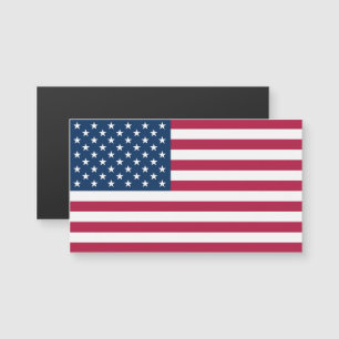 bandeira dos Estados Unidos da América cartão magn