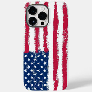Bandeira dos Estados Unidos escovada Grunge