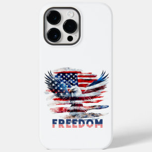 Bandeira e águia dos Estados Unidos.Liberdade.