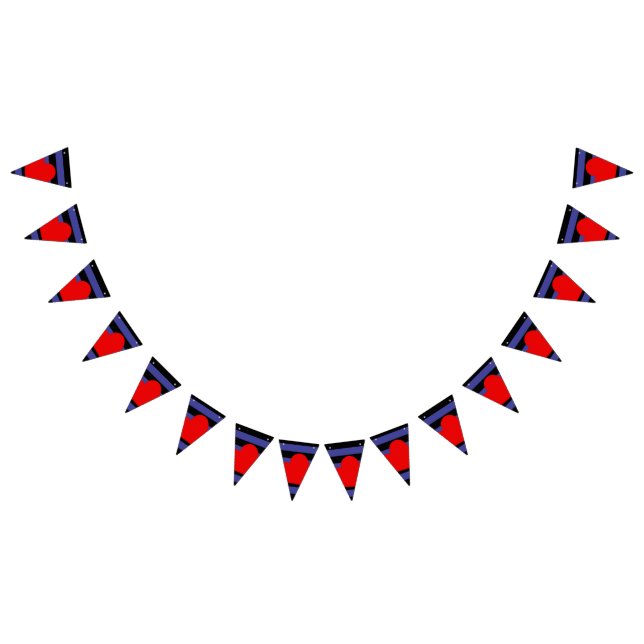 Bandeira e Coração do Orgulho de Couro (Todos)