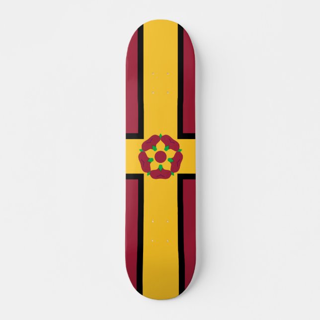 Bandeira em Northamptonshire Skateboard (Frente)