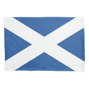 Bandeira escocesa da fronha de almofada da