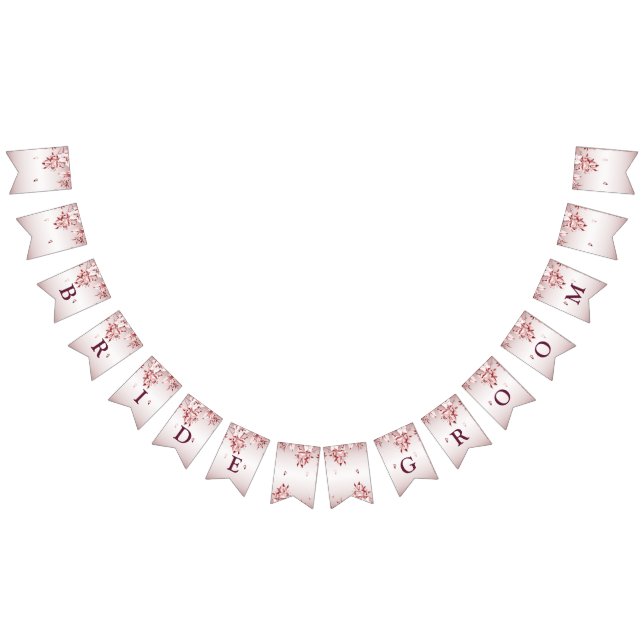 Bandeira Floral Cor-de-Rosa (Todos)