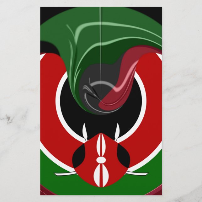 Bandeira Fluid Kenyan (Frente)