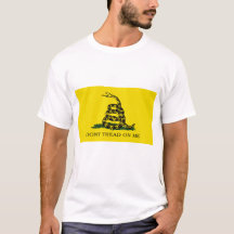 Bandeira Gadsden - Não Prende-Me - Camisa T