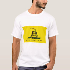 Bandeira Gadsden - Não Prende-Me - Camisa T