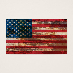 Bandeira Grunge USA