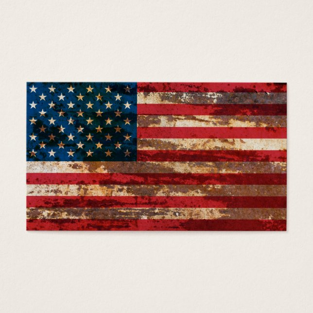 Bandeira Grunge USA (Frente)