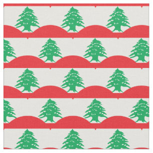 Bandeira libanesa e Tecido de tendências libanês