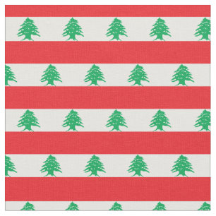 Bandeira libanesa e Tecido de tendências libanês