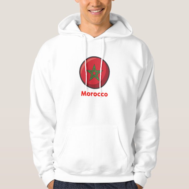 Bandeira Marrocos Camisas em relevo (Frente)