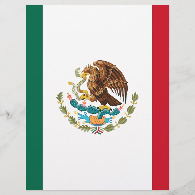 Bandeira mexicana - Bandeira do México (Frente)