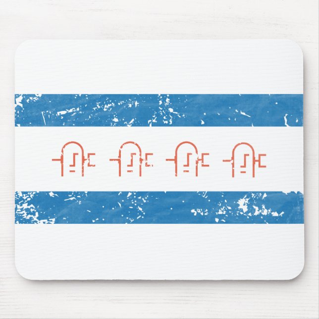 Bandeira Mousepad da cidade da espátula (Frente)