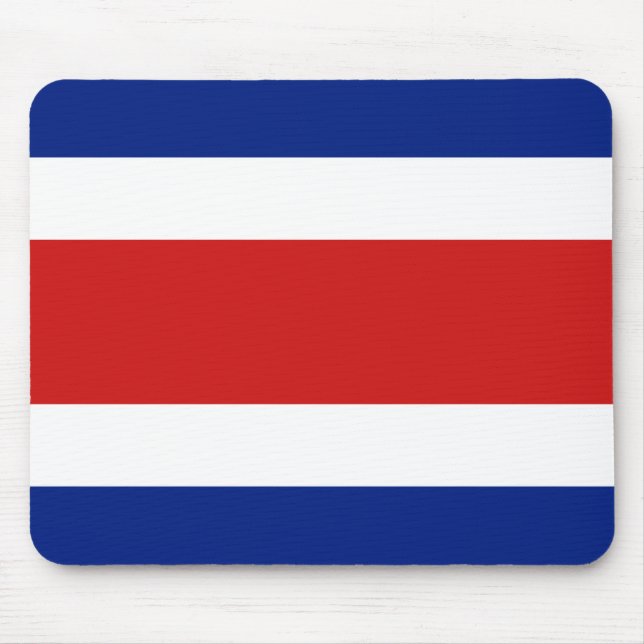 Bandeira Mousepad da Costa Rica (Frente)