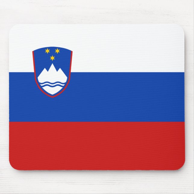 Bandeira Mousepad da Eslovênia (Frente)