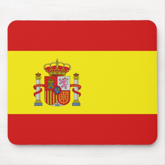 Bandeira Mousepad da espanha (Frente)