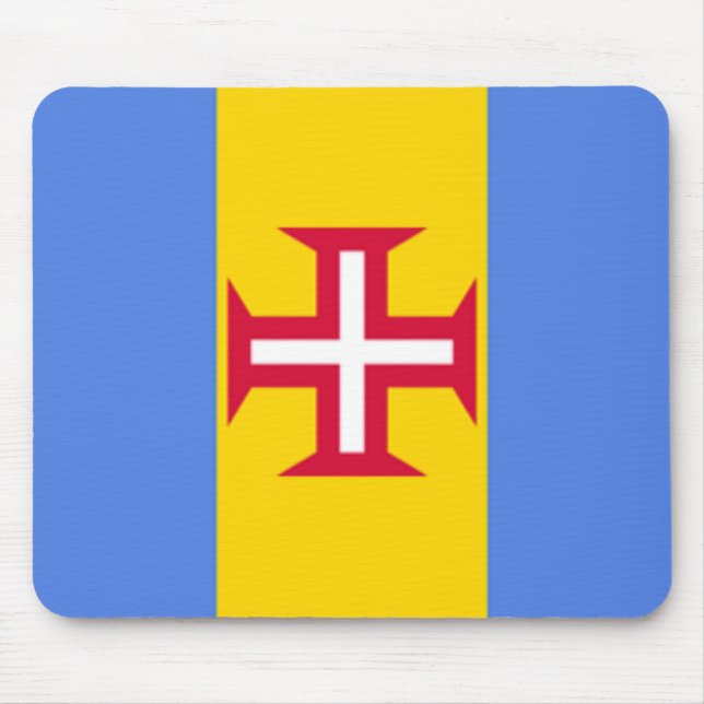 Bandeira Mousepad das ilhas de Madeira (Frente)