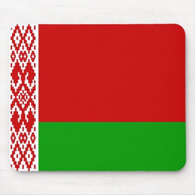 Bandeira Mousepad de Belarus (Frente)