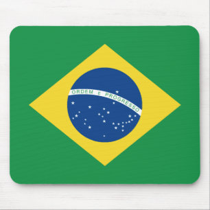 Bandeira Mousepad de Brasil