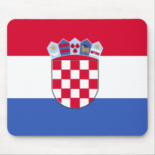 Bandeira Mousepad de Croatia