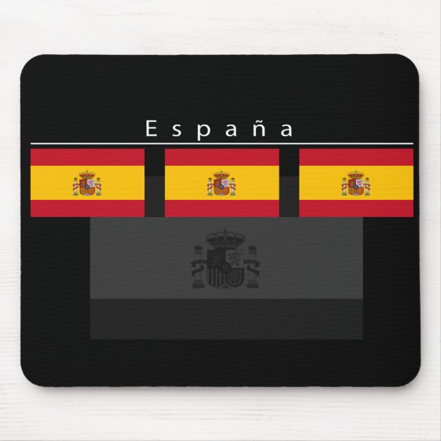 Bandeira Mousepad de Espana (Frente)