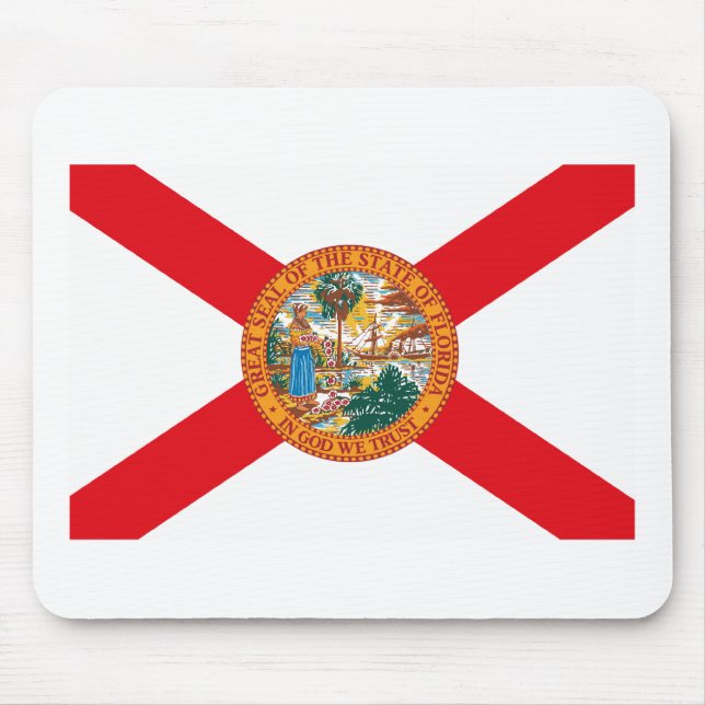 Bandeira Mousepad de Florida (Frente)