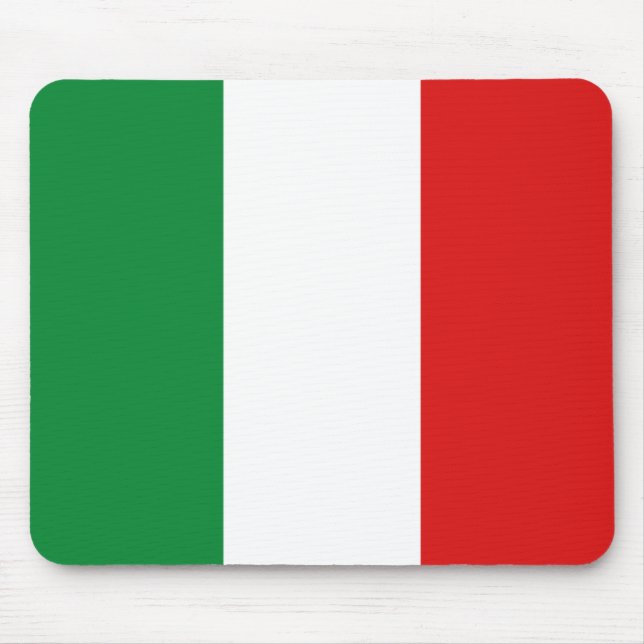 Bandeira Mousepad de Italia (Frente)