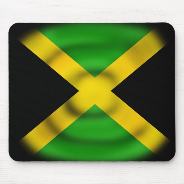 Bandeira Mousepad de Jamaica (Frente)
