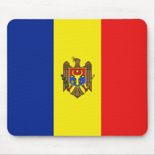 Bandeira Mousepad de Moldova