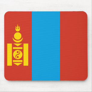 Bandeira Mousepad de Mongolia