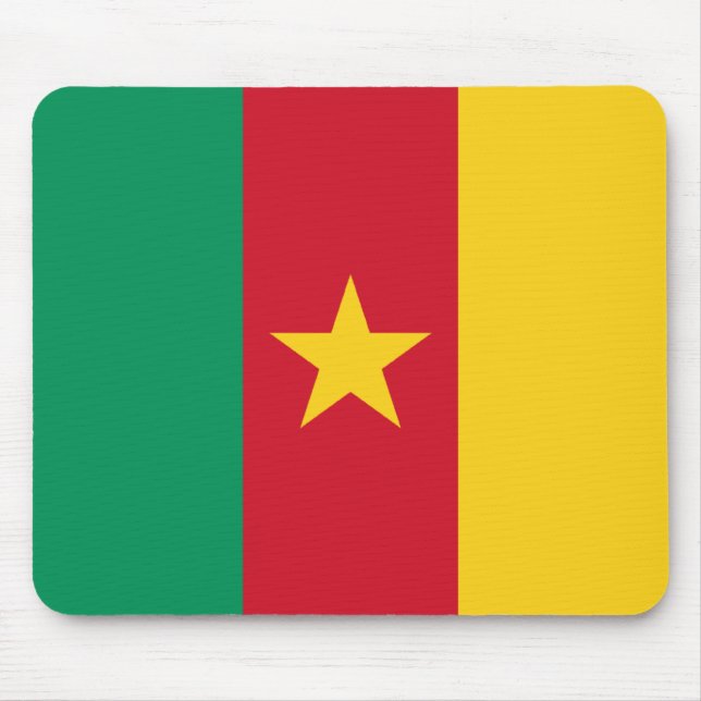 Bandeira Mousepad de República dos Camarões (Frente)