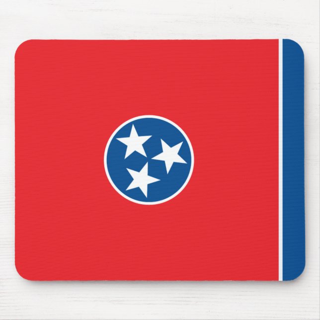 Bandeira Mousepad de Tennessee (Frente)