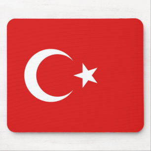 Bandeira Mousepad de Turquia