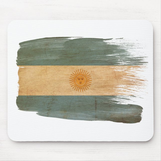 Bandeira Mousepads de Argentina (Frente)