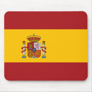 Bandeira nacional Mousepad da espanha