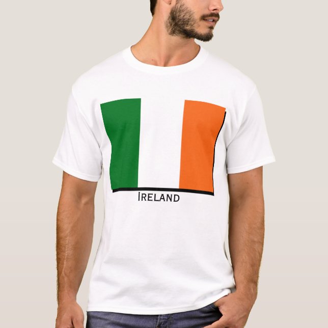 Bandeira ou t-shirt de Ireland (Frente)
