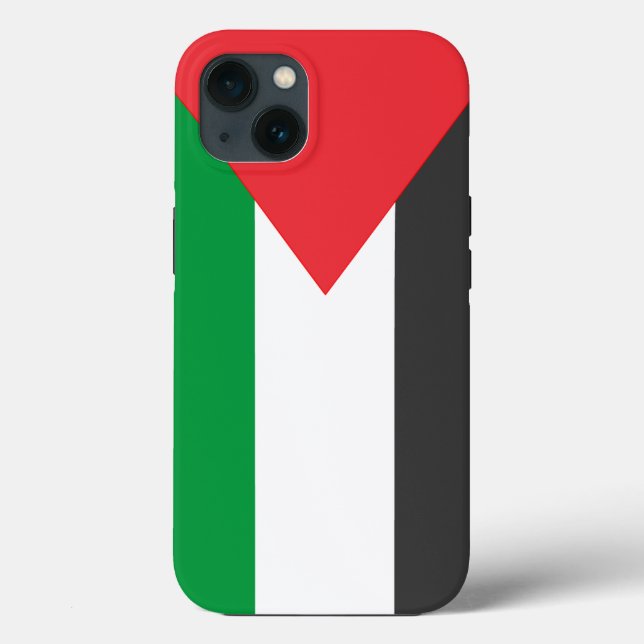 Bandeira Palestina Livre sob medida (Verso)