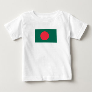 Bandeira Patriótica Bangladesh Baby T-Shirt