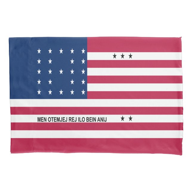 Bandeira Patriótica do Atol de Bikini (Frente)