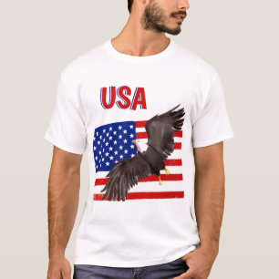 Bandeira Patriótica e Camiseta Águia