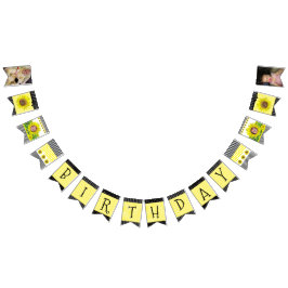 Bandeira personalizada da festa de aniversário do