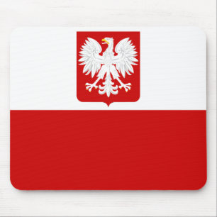 Bandeira polonesa Mousepad