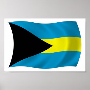 Bandeira Poster das Bahamas